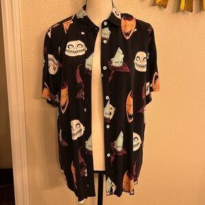 The Nightmare Before Christmas Button Down - Small